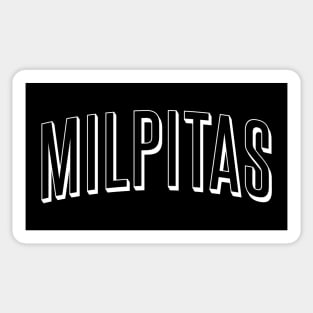 Milpitas Block Sticker